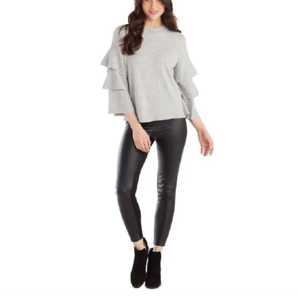 Mud Pie Sweater | Tiered Sleeve | Bell Sleeve Top